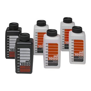 Bottle Kit 1000ml - 2x 3373 & 4x 3373, vit & svart