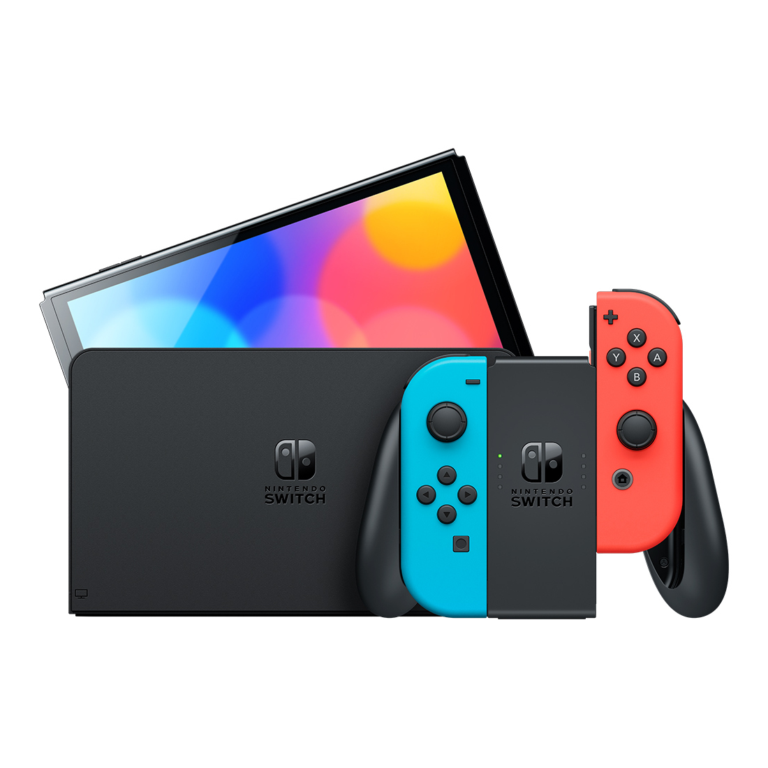 Switch OLED - Blå & Röd