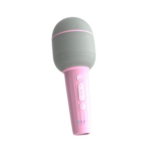 Groovy, karaoke mikrofon med bluetooth högtalare - Rosa