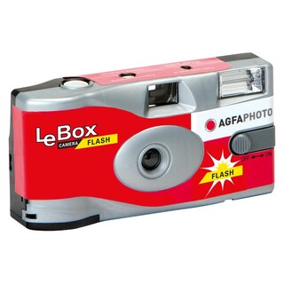 LeBox 400 27 bilder, engångskamera med blixt