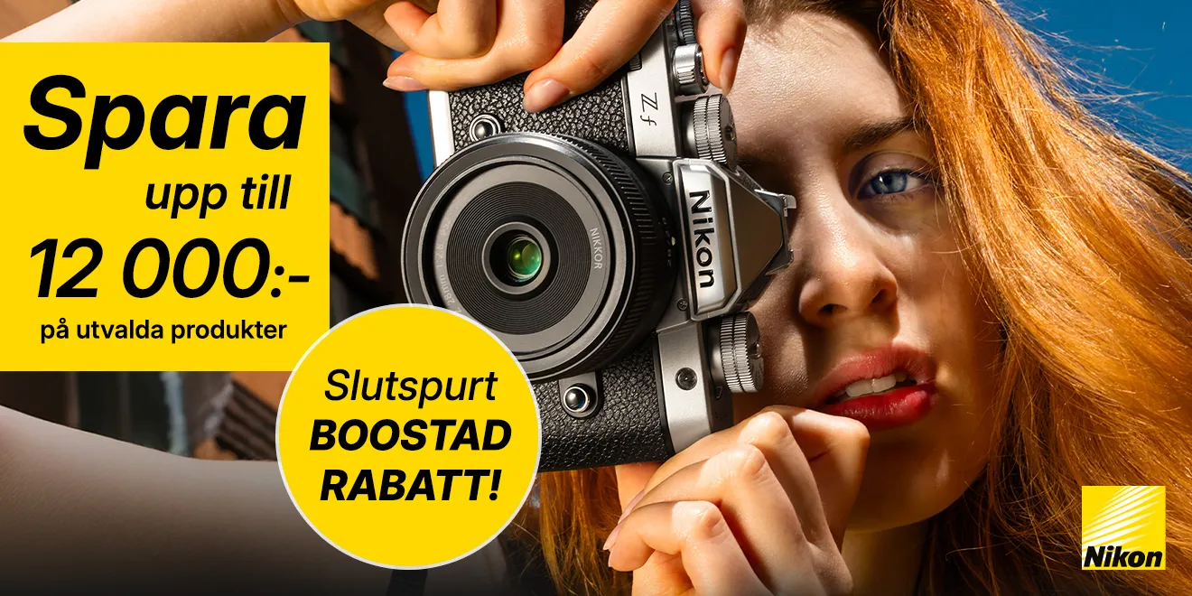 [AUTO] Spara upp till 12 000:- på utvalda kameror och objektiv från Nikon