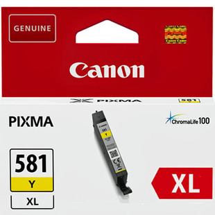 CLI-581Y XL bläckbehållare gul