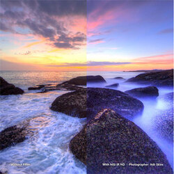 100x100 mm IRND4 gråfilter