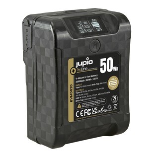 Extreme 50 V-Mount battery 3350mAh (50Wh) - LCD Display, USB-C PD 65W in/output, D-Tap in/output och USB-A output