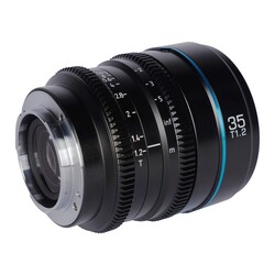 35mm T1,2 Cine Lens Nightwalker S35, för Canon RF-fattning - Svart