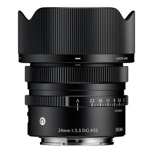 24mm f/3,5 DG Contemporary, för Sony - Svart
