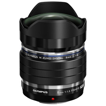 Olympus M.Zuiko Digital 8mm f/1,8 PRO Fisheye (för Micro 4/3