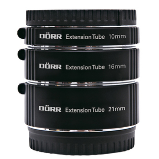 Mellanringar till Fujifilm X, 10mm, 16mm, 21mm