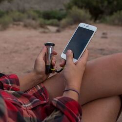 Lighthouse Micro Charge, Mini-lykta med powerbank