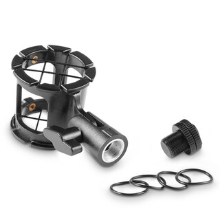 1859 microphone shock mount med cold shoe mount