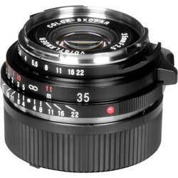 35mm f/2,5 Color Skopar Pancake VM, till Leica M-fattning