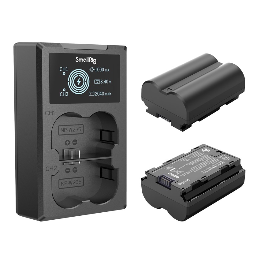 SmallRig 3822 NP-W235 Battery & Charger Kit | CyberPhoto