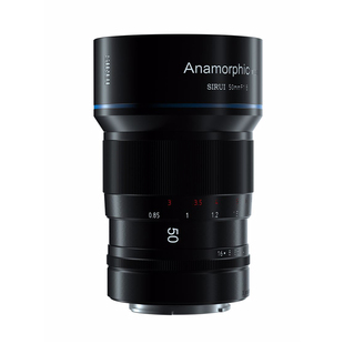 50/1,8 Anamorphic 1,33X för Sony E-fattning (APS-C)   
