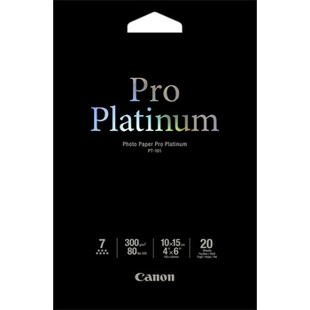 10x15 Photo Paper Pro Platinum, PT-101, 20 ark, 300g/m2 