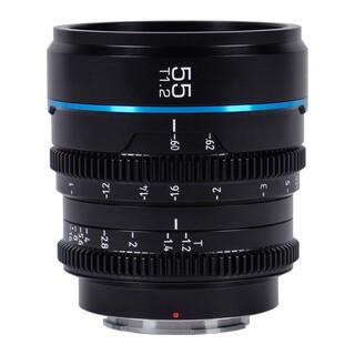 55mm T1,2 Cine Lens Nightwalker S35, för Fuji XF-fattning - svart