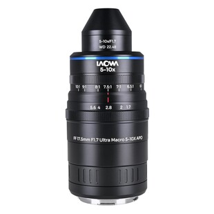 Aksen 17,5mm f/1,7 5-10x Ultra Macro APO för L-fattning (fullformat)