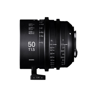 Cine 50mm T1,5, för PL-fattning (fullformat)