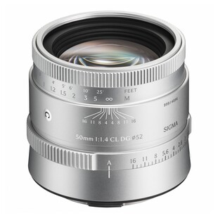 50mm f/1,4 CL DG Contemporary för L-fattning (fullformat) - Silver