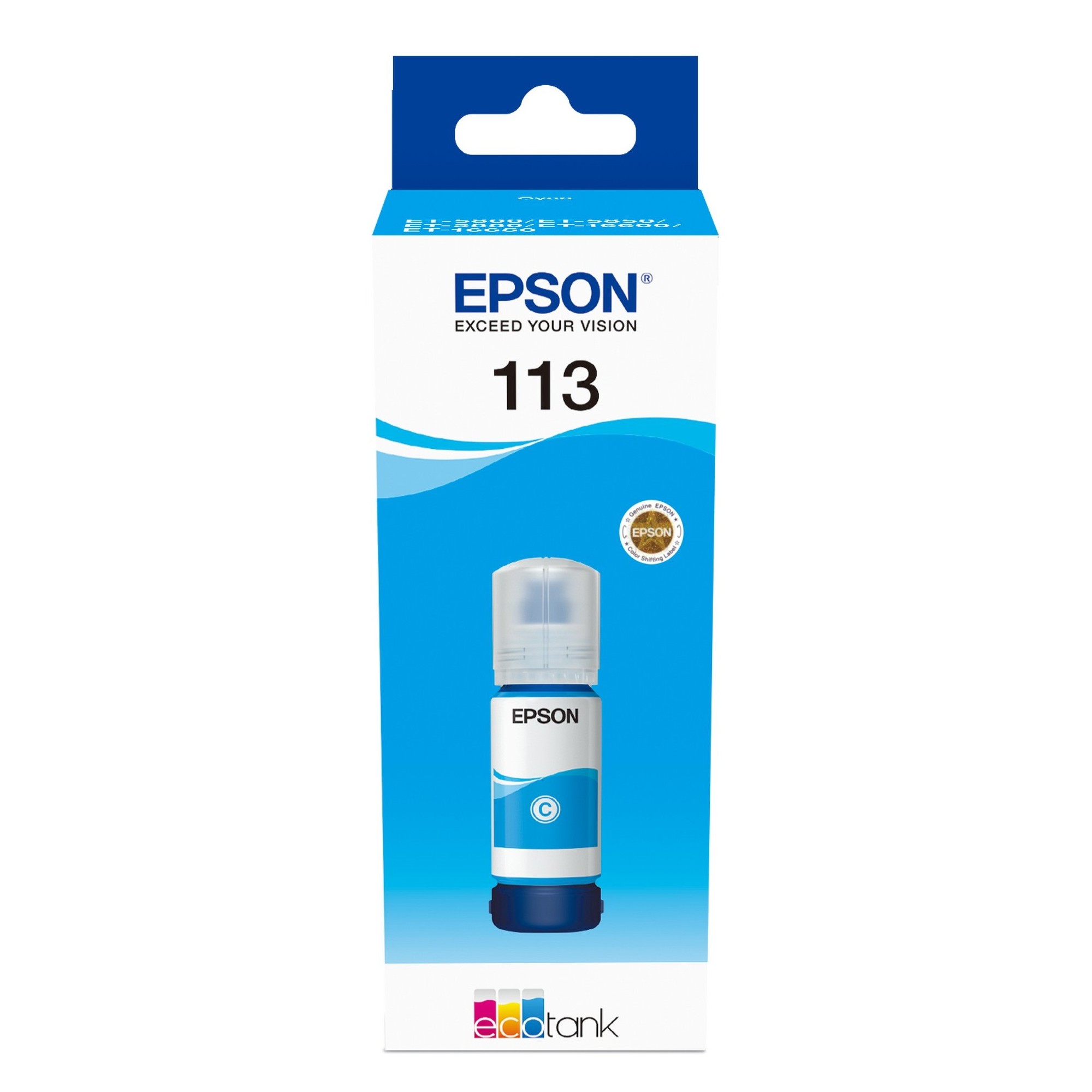 Epson EcoTank 113 Pigment Cyan - 70ml