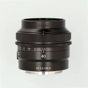 Sony FE 40mm f/2,5 G, för E-fattning (fullformat) (begagnad)