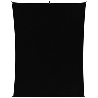 X-Drop 578K, komplett bakgrunds kit - svart, 1,5 x 2,1m