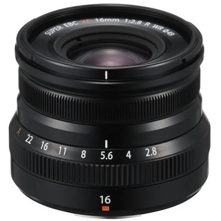 Fujinon XF 16mm f/2,8 R WR svart