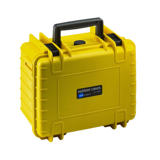 Outdoor Case typ 2000 gul med skuminteriör 