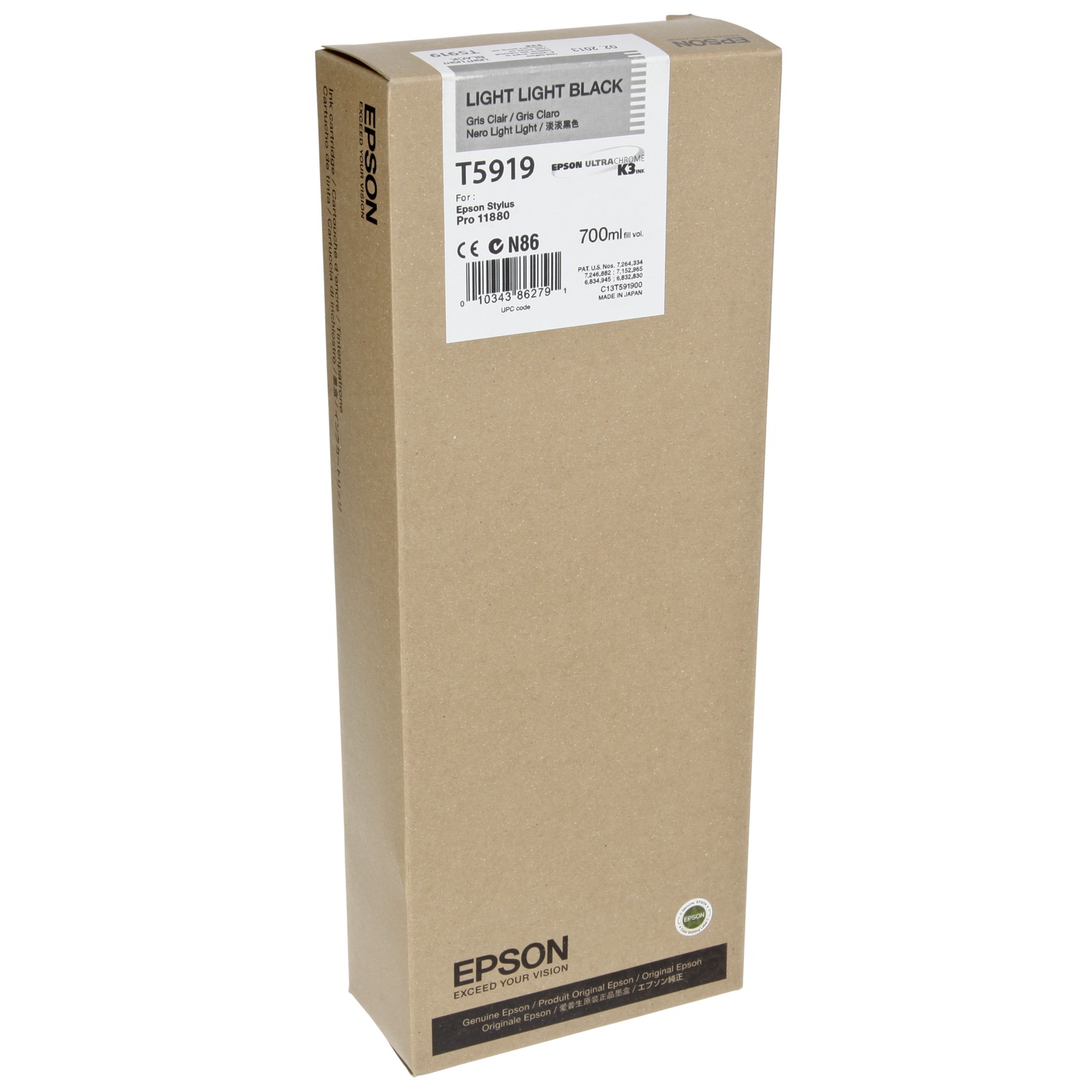 Light light black T591 700 ml T5919