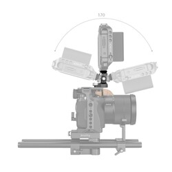 2903 Swivel och Tilt justerbart monitor fäste ARRI-Mount