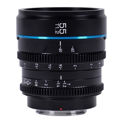 55mm T1,2 Cine Lens Nightwalker S35, för Fuji XF-fattning - svart