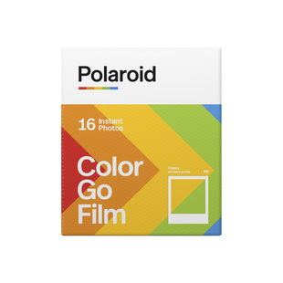Färgfilm för Polaroid Go, vita ramar,16 ark