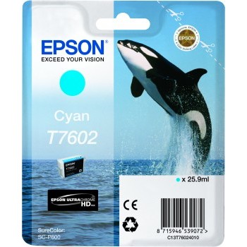 Epson T7602 CYAN till SC-P600