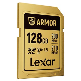 SDXC Armor Gold Rostfritt stål 1800X UHS-II V60, 280MB/s - 128GB