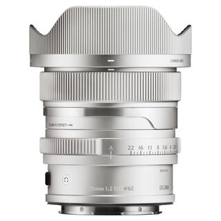 20mm f/2,0 DG Contemporary för L-fattning (Panasonic/Leica) - Silver
