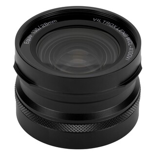 vidvinkelkonverter för Fujifilm X100 VI - Svart