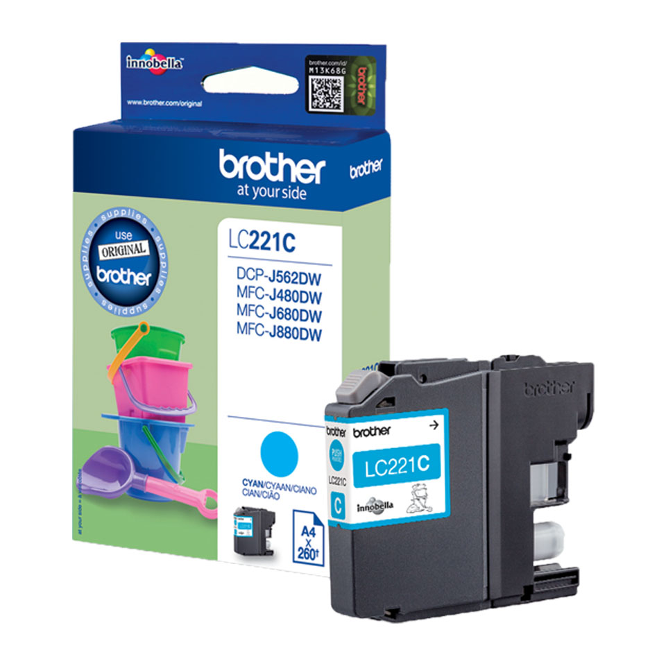 Brother LC221C Cyan