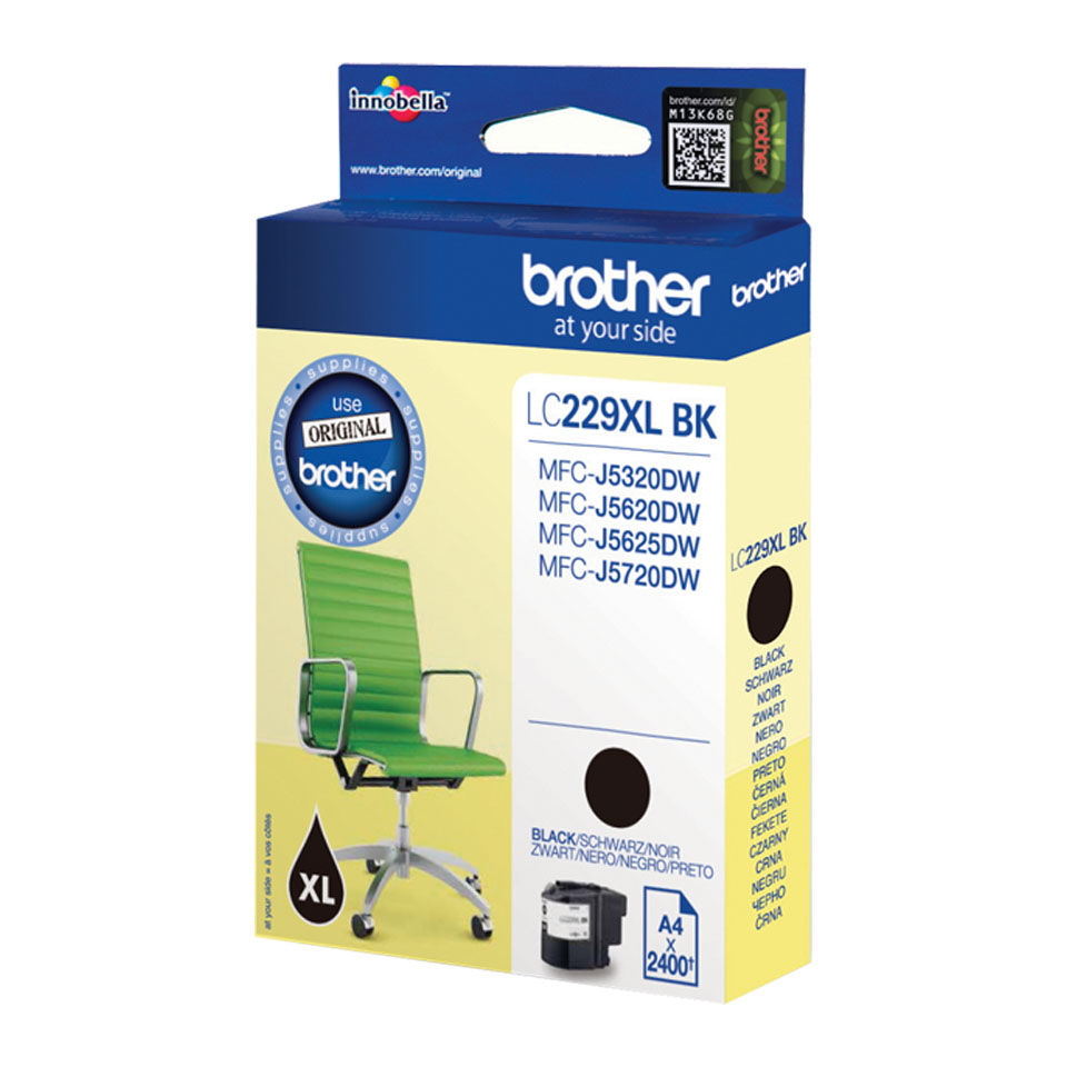 Brother LC229XLY Svart XL