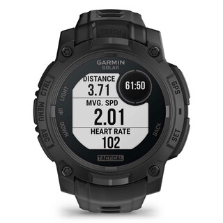 Instinct 3 Solar Tactical Edition 45mm - Svart