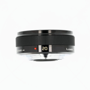 Lumix G 20mm f/1,7 II ASPH pancake Svart (för Micro 4/3)  (begagnad)