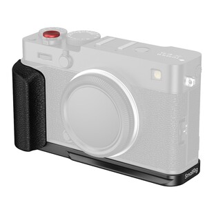 5448 L-platta med silikon handtag för FUJIFILM X-E5 - Svart