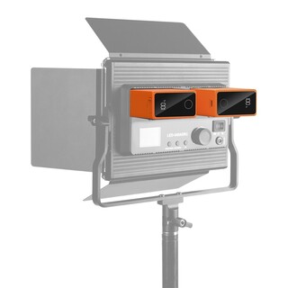 4576 NP-F970 batteri med USB-C & USB-A kontakt - orange