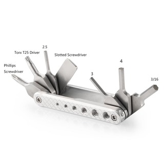2213, Multitool set med skruvmejslar, skift- & insexnycklar