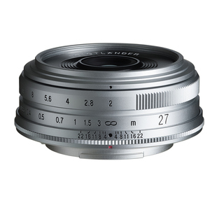 Ultron 27mm f/2 för Fujifilm XF-fattning, silver