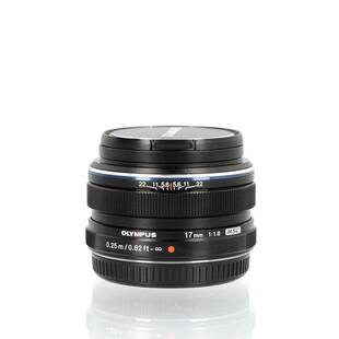 M.Zuiko Digital 17mm f/1,8 MSC svart (för Micro 4/3) (begagnad)