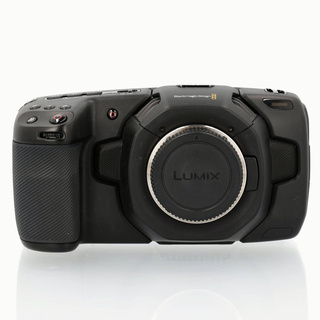 Pocket Cinema Camera 4K, med Micro 4/3-fattning (MFT) + metabones speedbooster 0,71 (begagnad)