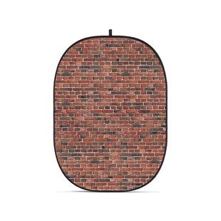 CBA-WB0006 Wall Brick, hopfällbar bakgrund, 2 x 1,5m - Tegel 2