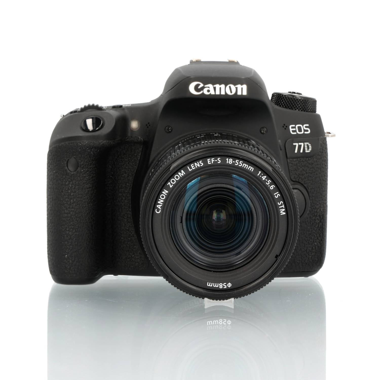 EOS 77D hus +  EF-S 18-55/4-5,6 IS STM (begagnad)