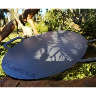 Stekbord 33cm, rund med handtag