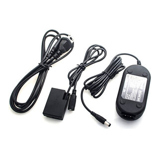 Nätdel AC-E6 + batteridummy Canon LP-E17 (DR-E18)