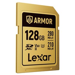 SDXC Armor Gold Rostfritt stål 1800X UHS-II V60, 280MB/s - 128GB